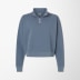 Comfort Colors Women's Quarter-Zip Garment-Dyed Pullover
