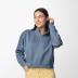 Comfort Colors Women's Quarter-Zip Garment-Dyed Pullover