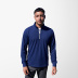 Vantage Men's Quarter-Zip Grid Pullover