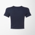 American Apparel Women's Cropped Baby Rib T-Shirt