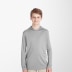 Team 365 Youth Long-Sleeve Hooded Zone T-Shirt