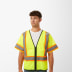 Kishigo Adult Class 3 Mesh Zippered Vest