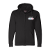 Bayside Men's Full-Zip Fleece Hoodie
