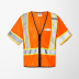 Kishigo Adult Class 3 Mesh Zippered Vest