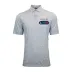 Greg Norman Men's Printed Pique Polo