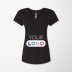 Hanes Women's V-Neck Triblend Perfect-T T-Shirt