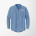 Port & Company® Men's Long-Sleeve Denim Value Shirt