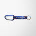 Engraved Patriotic Carabiner Keychain
