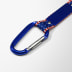 Engraved Patriotic Carabiner Keychain