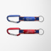 Engraved Patriotic Carabiner Keychain