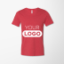 BELLA + CANVAS Adult V-Neck T-Shirt