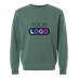 Independent Trading Co. Men's Midweight Pigment-Dyed Sweatshirt