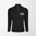 J. America Adult Quarter-Zip Pebbled Fleece Pullover