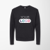 Next Level Men's Crewneck Santa Barbara Sweatshirt