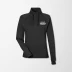 North End Women's Cross-Neck Waffle Rhythm Pullover