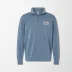 Independent Trading Co. Adult Quarter-Zip Pigment-Dyed Pullover